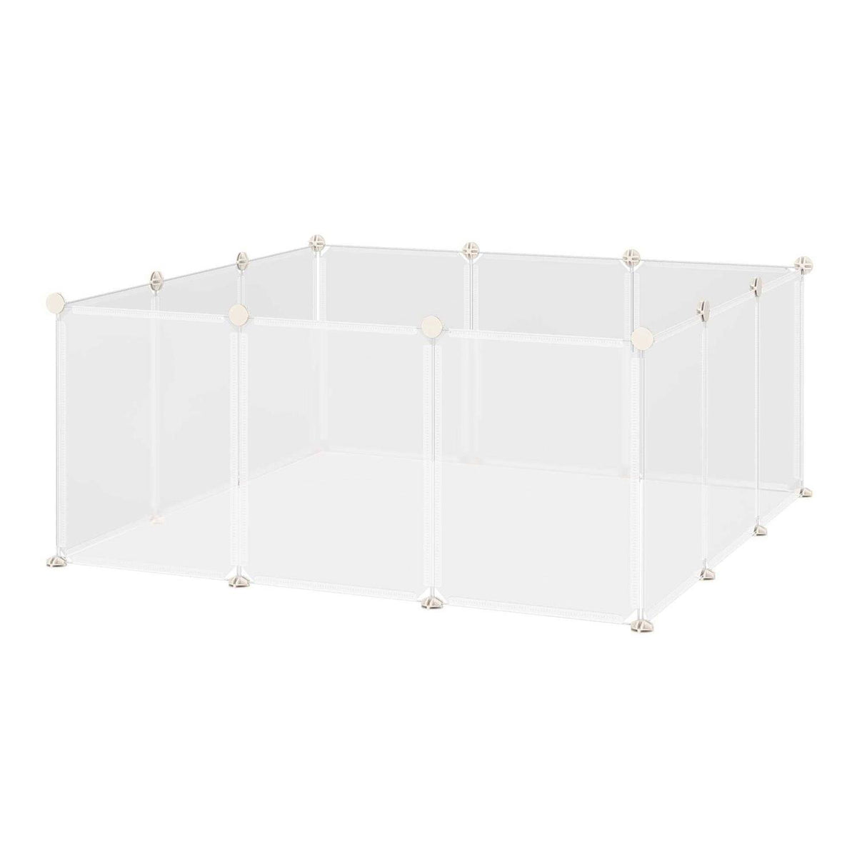 Portable Plastic Pet Playpen 12 Panels B2685