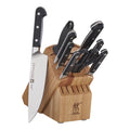 10 Pc Knife Set with Rubberwood Block G21686