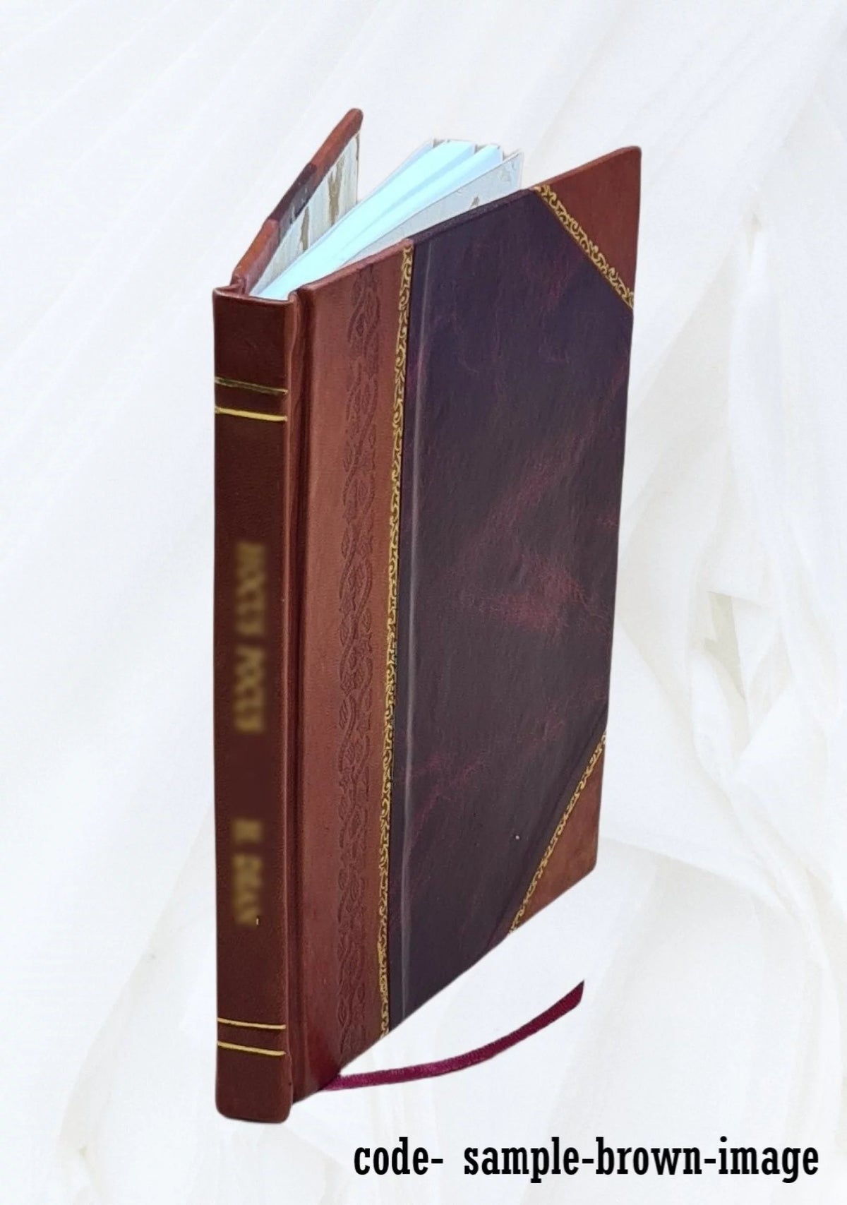 Leather Bound Reply Brief W946649