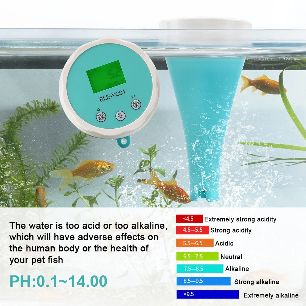 Portable 6 In 1 Water Quality Tester LCD S494874