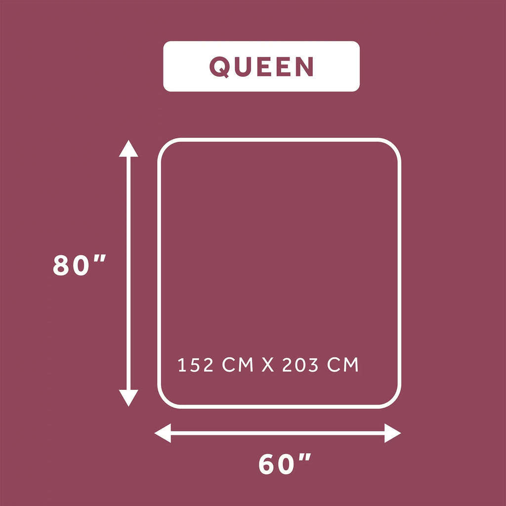 2-in-1 Reversible Heated and Cooling Mattress Pad Queen Size F3059