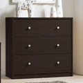 White 3 Drawer Dresser U92044