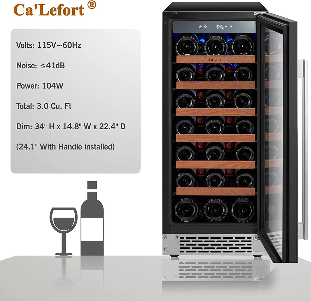 30 Inch Wine Cooler Refrigerator E90349