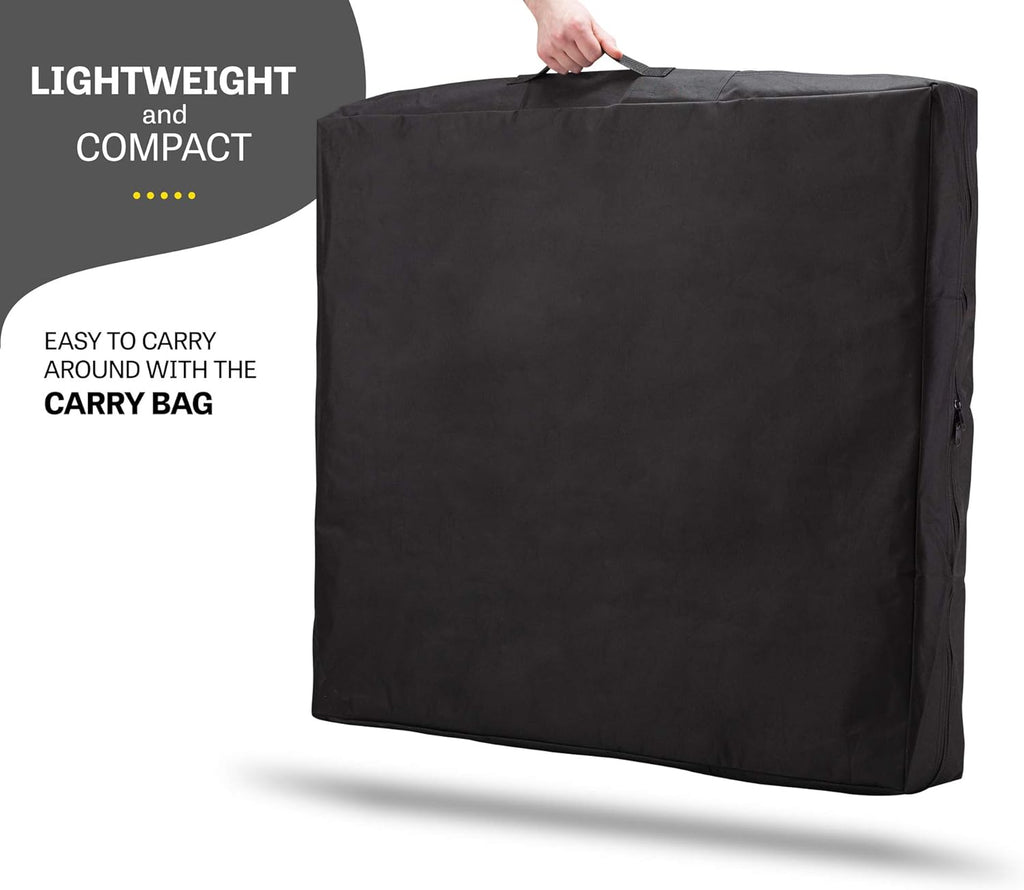 Folding Bed with Memory Foam Mattress and Carrying Bag R15347