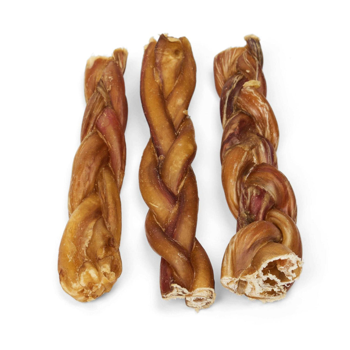Braided Bully Stick Dog Chew T179907