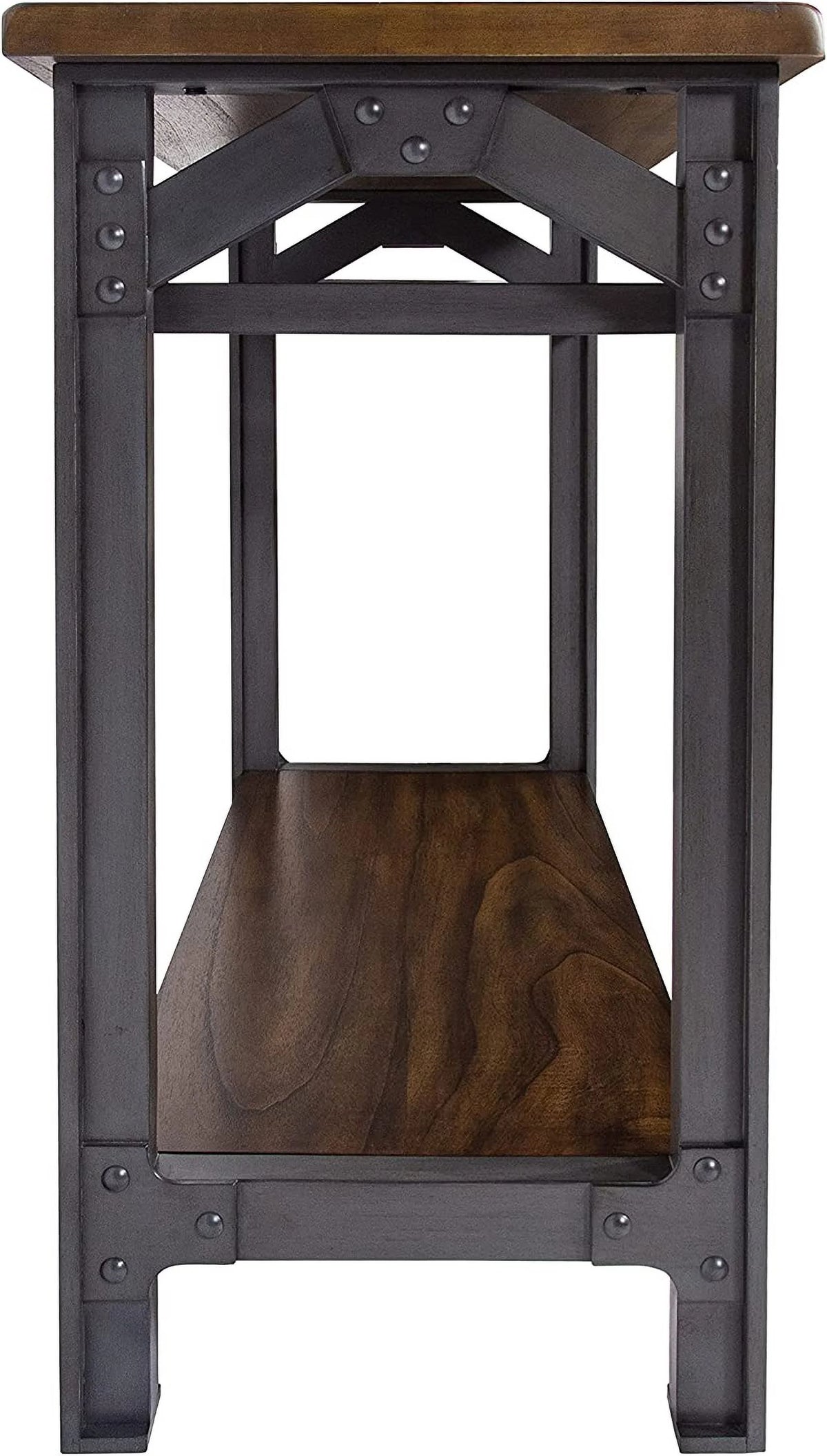 Console Table Graphite Grey Brown E674