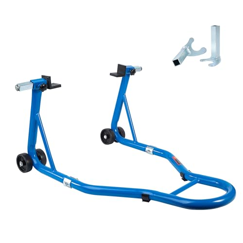 Blue Motorcycle Rear Wheel Lift Stand I477