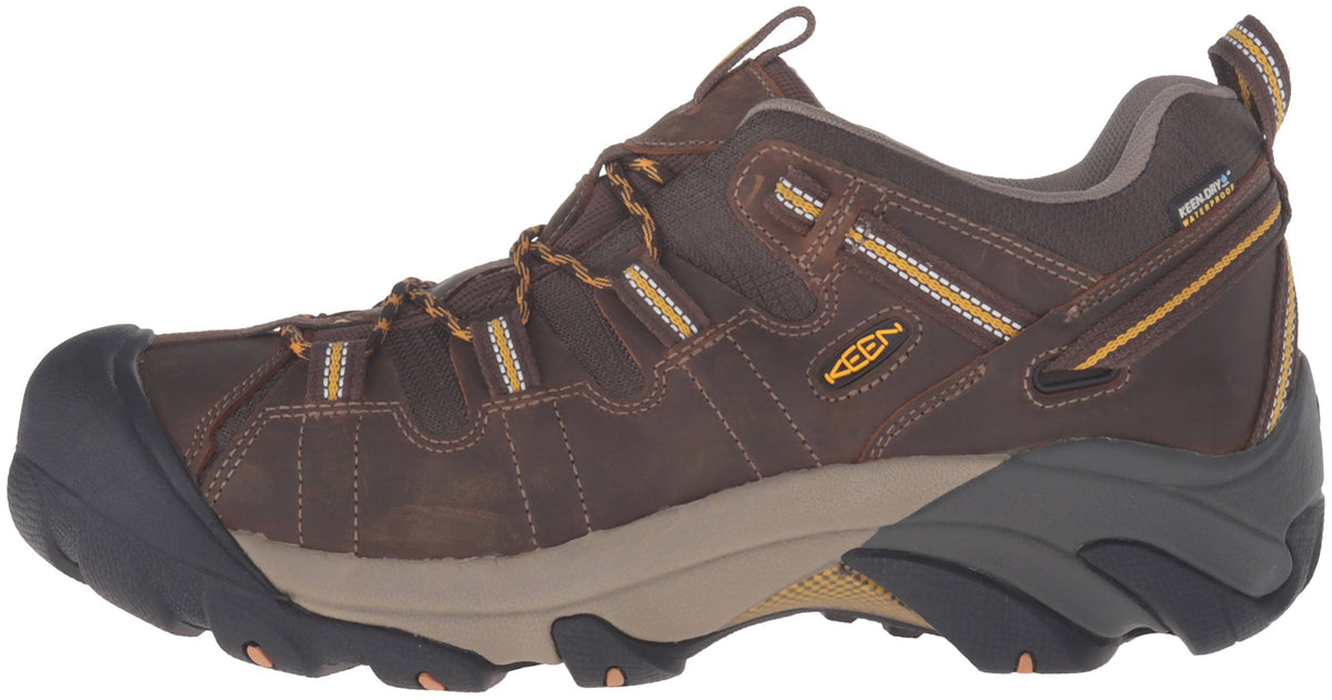 Cascade Brown/Golden Yellow Wide Hiking Shoes W435295