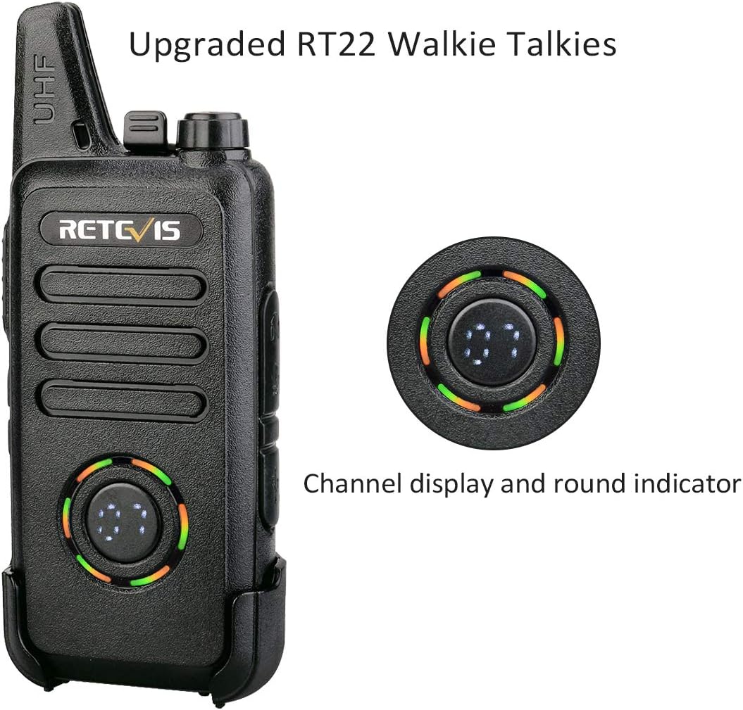 2 Way Radios Walkie Talkies 10 Pack Rechargeable with Earpiece P68318