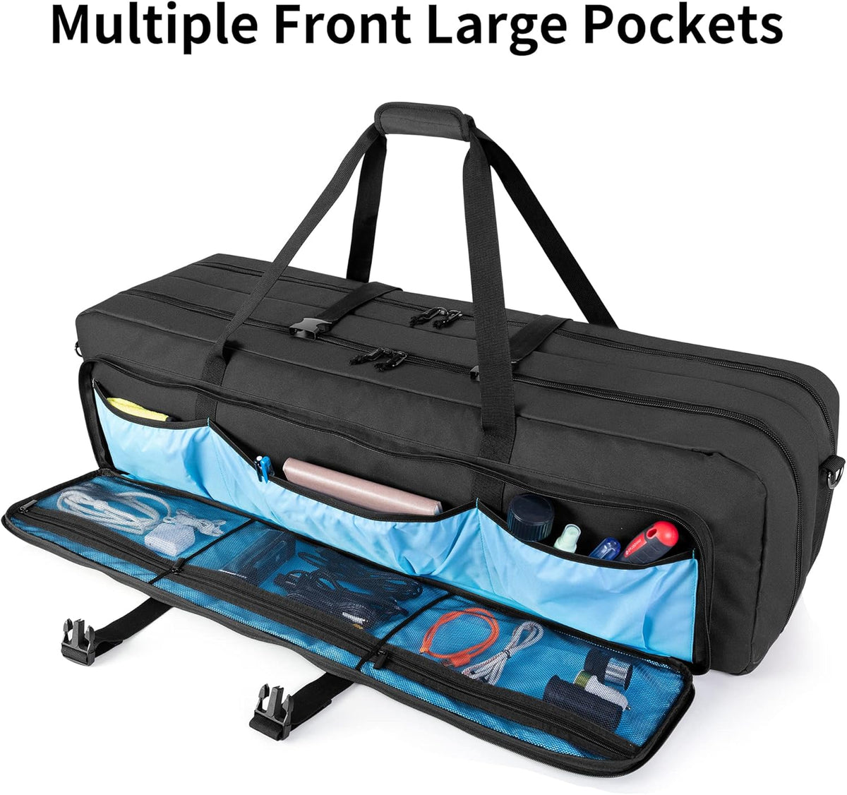 Double-Layer Padded Telescope Case with Accessories Bag A2310