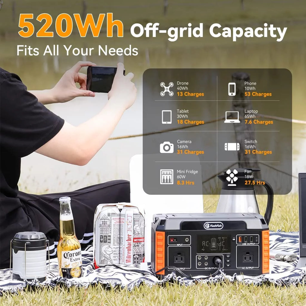 560W Portable Power Station C622934