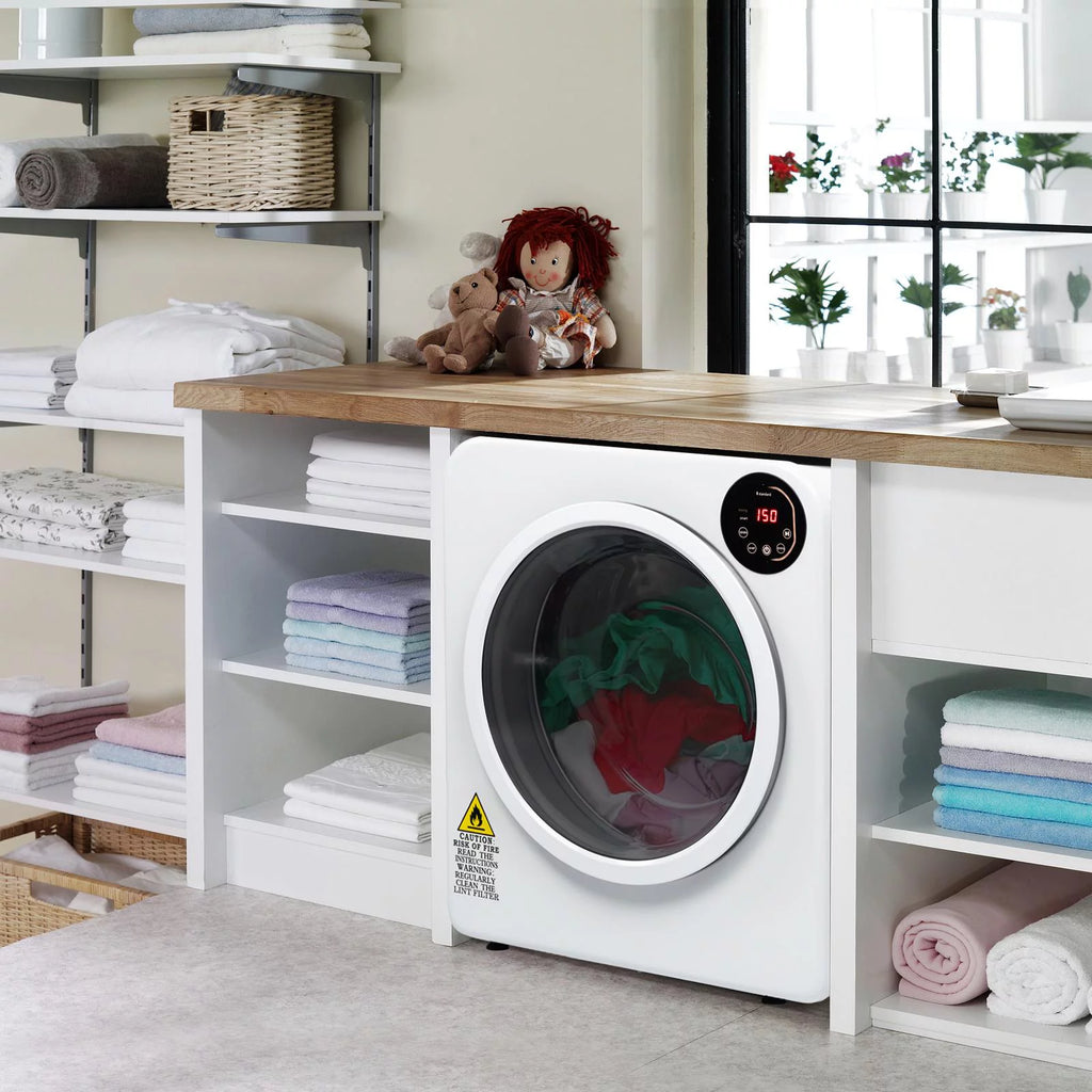 3.5 cu. ft. Portable Electric Stainless Steel Dryer T374027