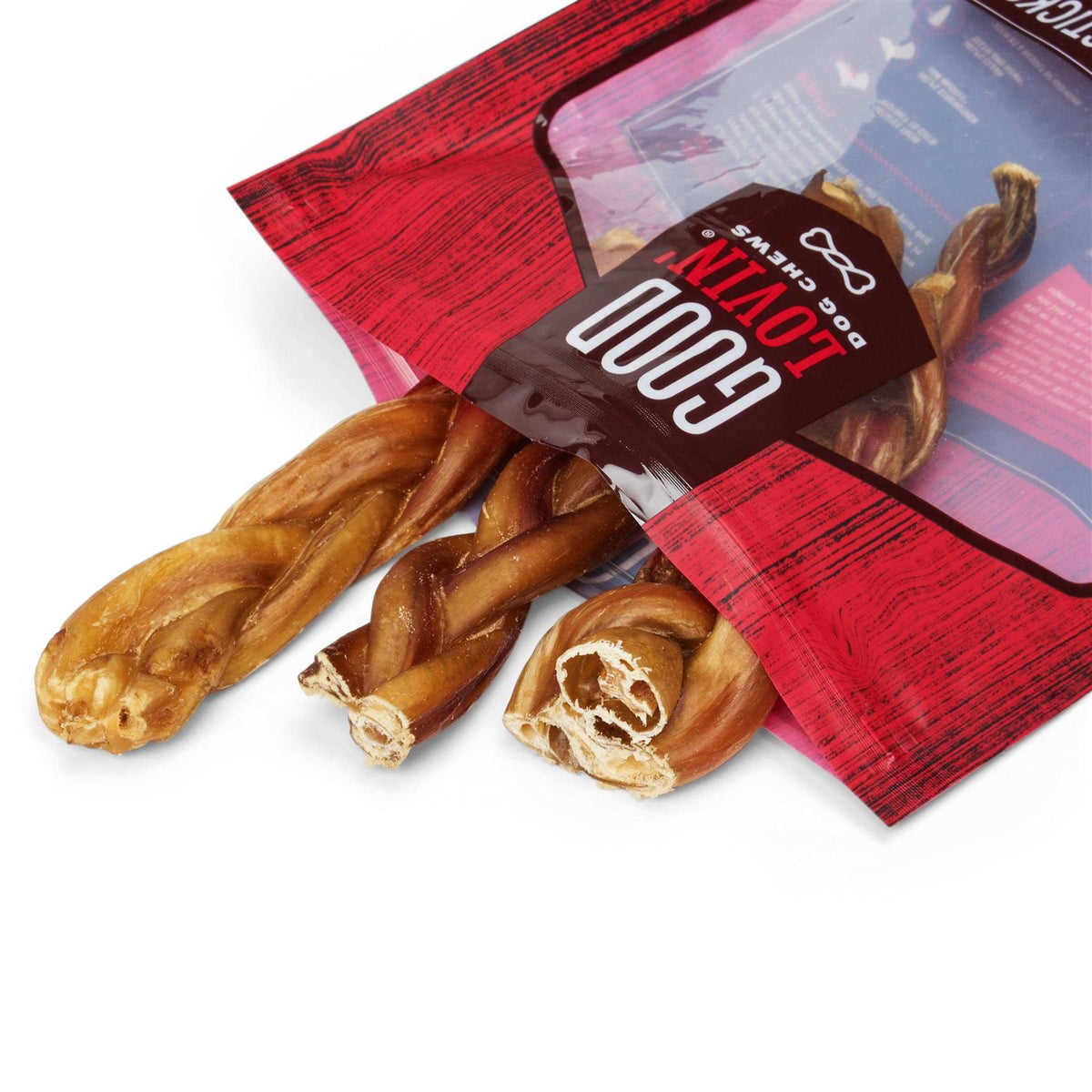 Braided Bully Stick Dog Chew T179907