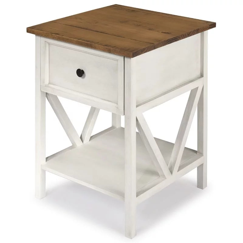 3 Piece Living Room Set with Storage Console and 2 End Tables U5480