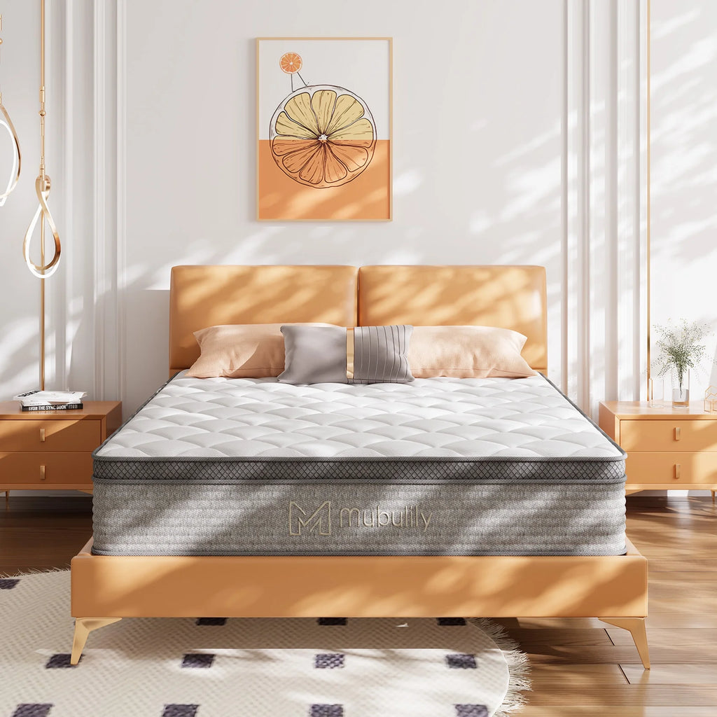 Full 10 inch Gel Memory Foam Hybrid Mattress E3209