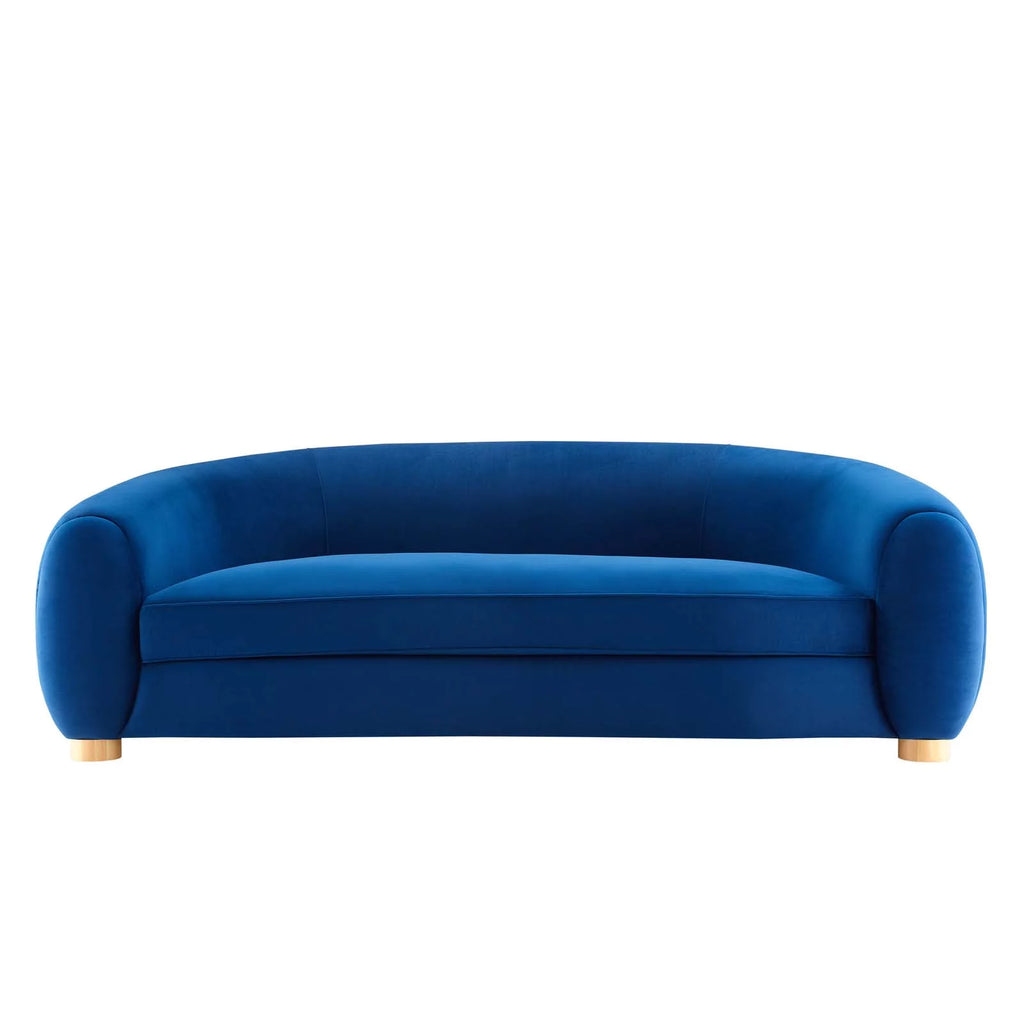 Blue Velvet Sofa N40471