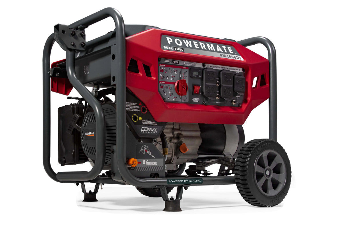 4500 Watt Dual Fuel Portable Generator A874