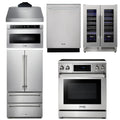 30 Electric Range, Range Hood, Microwave, Refrigerator, Dishwasher, Wine Cooler R55311