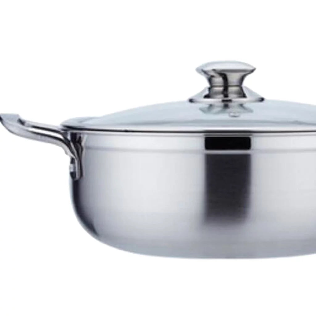 304 Stainless Steel Induction Cooker with Lid E404