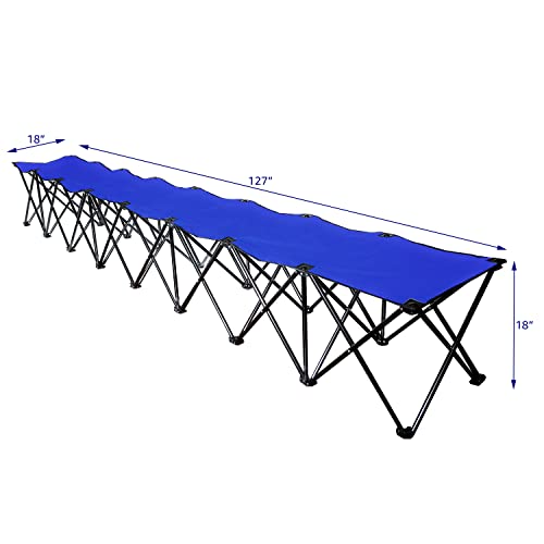 Portable 8-Seater Folding Bench M43398
