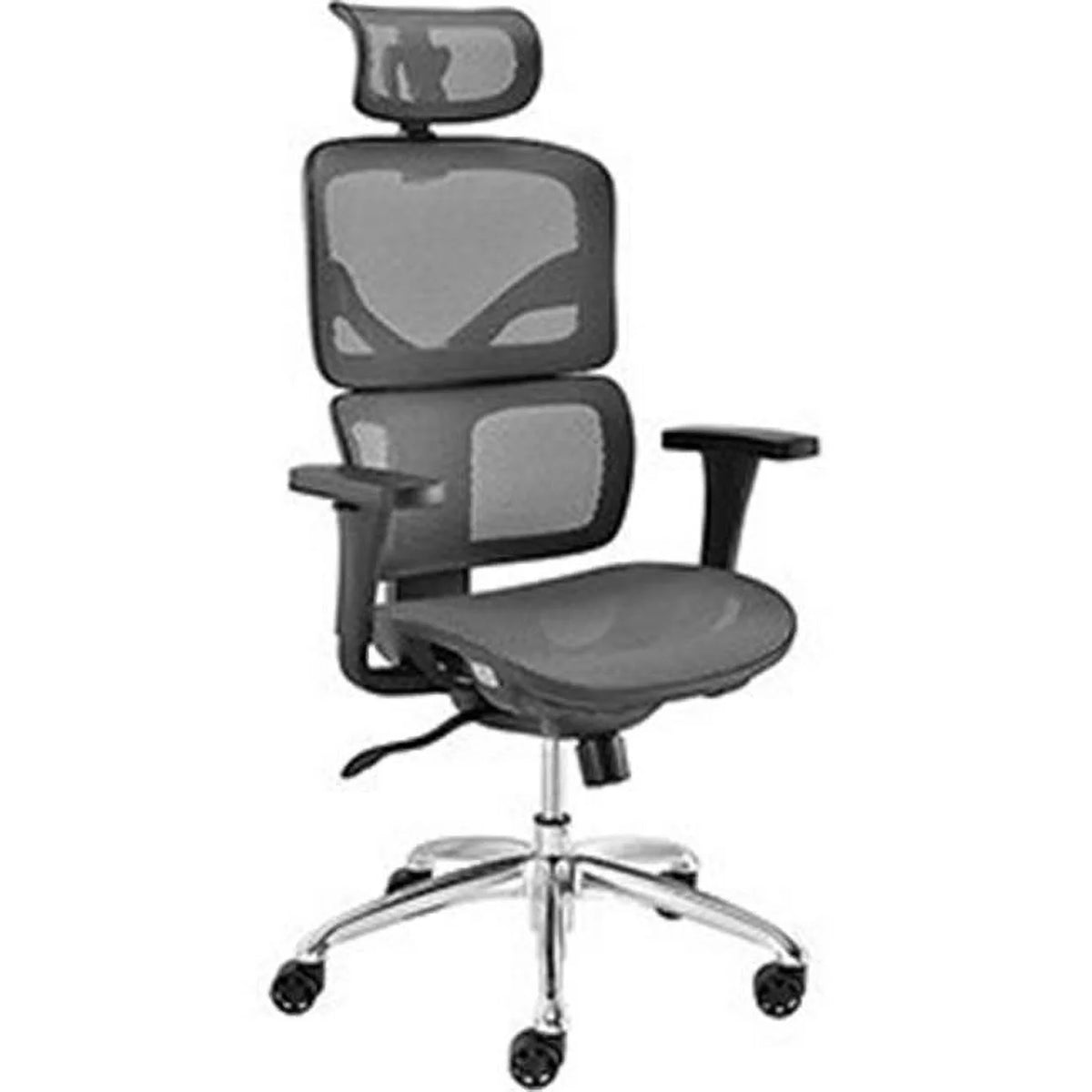 Gray All Mesh Chair H490