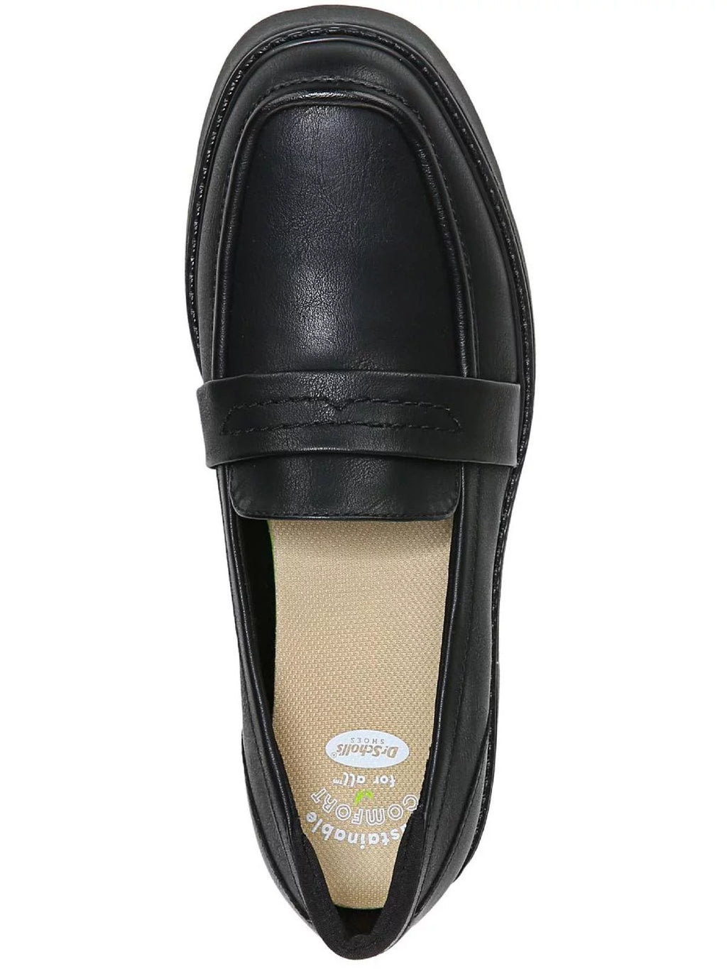 Faux Leather Slip On Loafers J1196