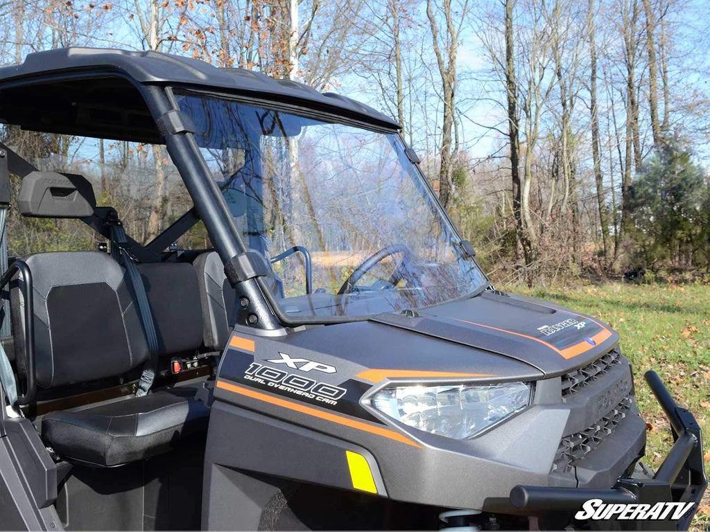Clear Scratch Resistant Full Windshield for Polaris Ranger XP 1000 / Crew Y910729