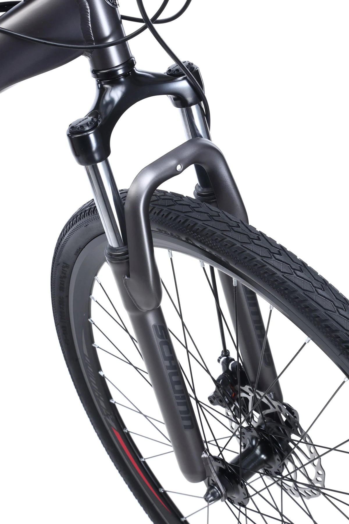 Hybrid Bike 700c Wheels 21 Speeds Mens Frame Grey E1199