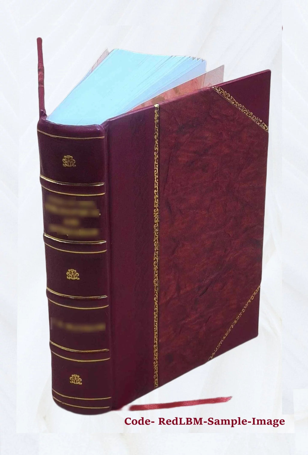 Perfumery and Essential Oil Record Leather Bound Z79971