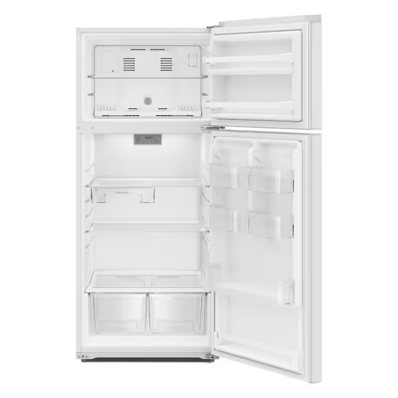 Built-In Top Freezer Refrigerator in White P82884