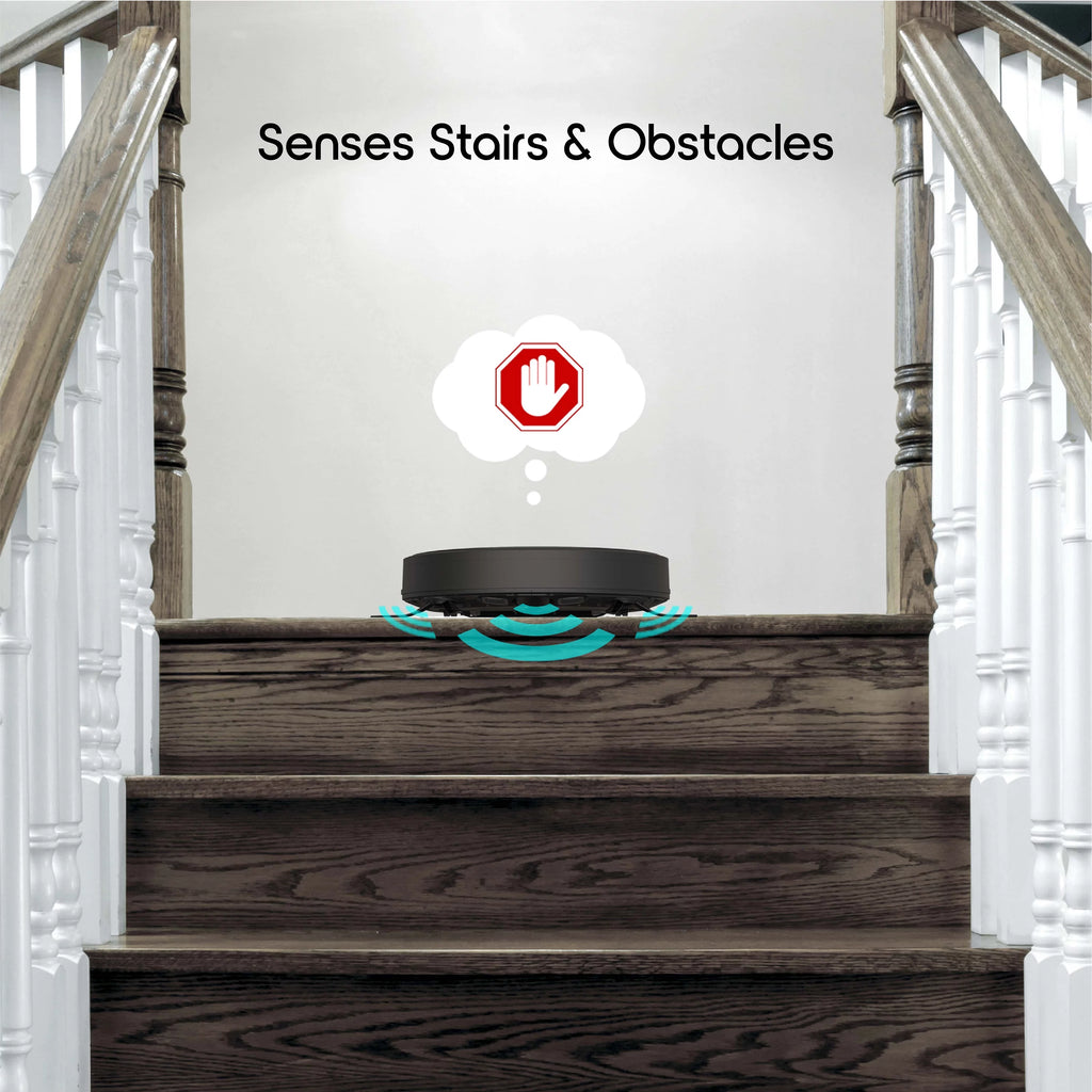 WiFi Robotic Vacuum Cleaner with App Remote Control N705264