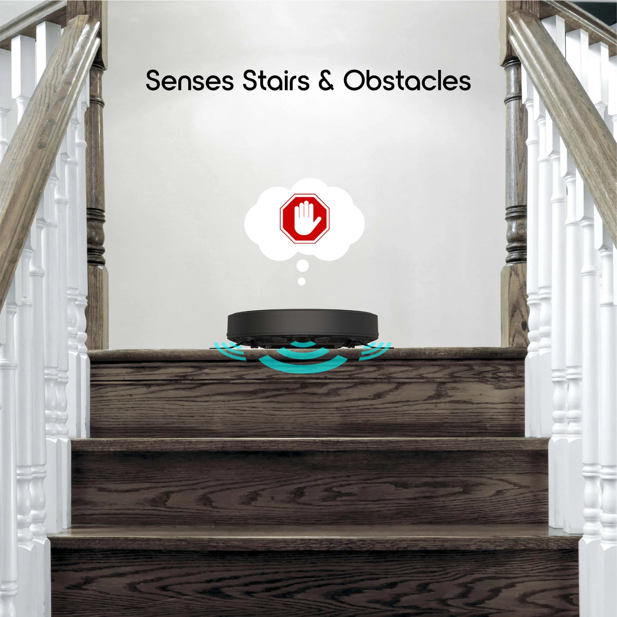 WiFi Robotic Vacuum Cleaner with App Remote Control N705264
