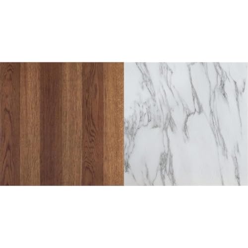 12" x 12" Vinyl Tile in Medium Oak P986284