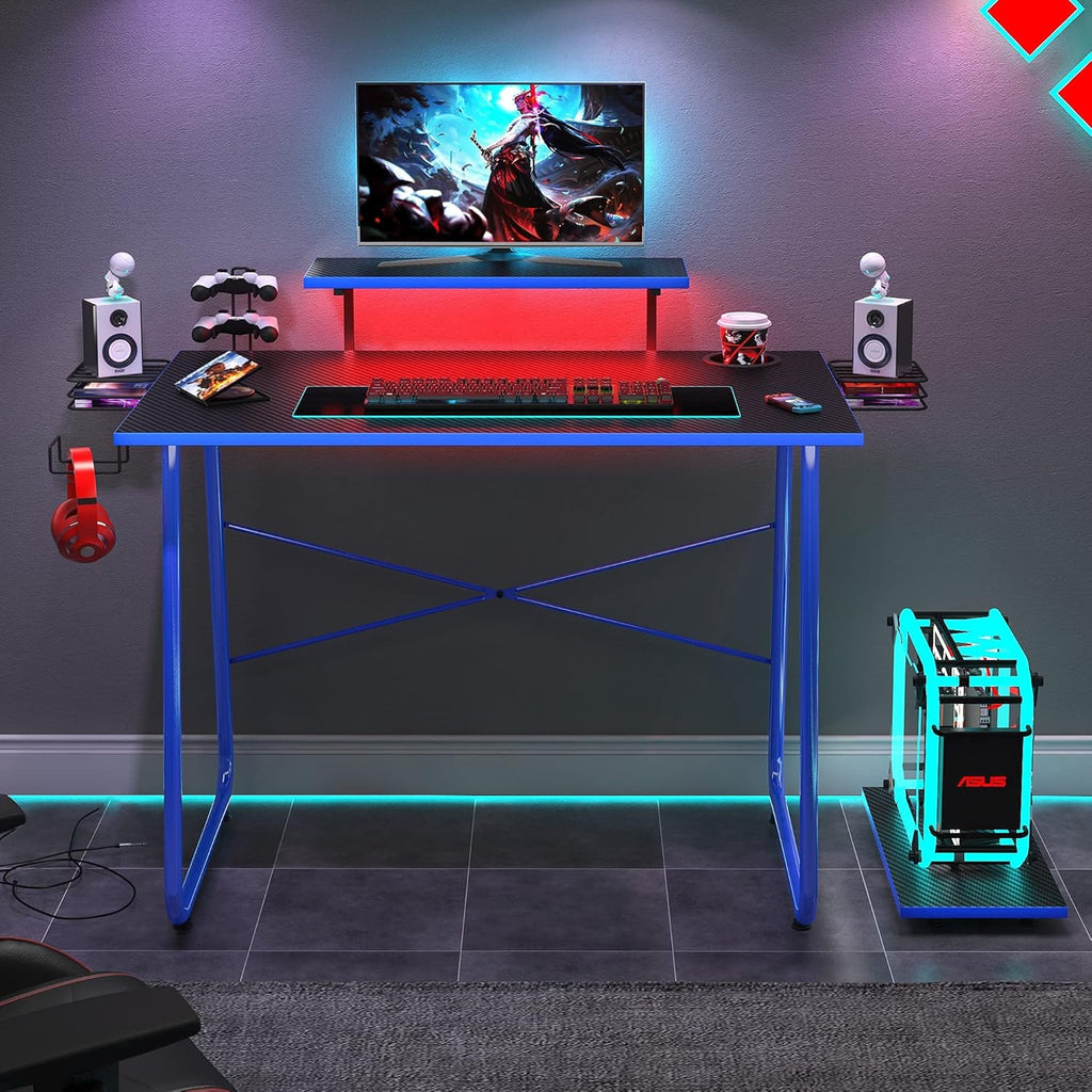 Gaming Desk with LED Light U704