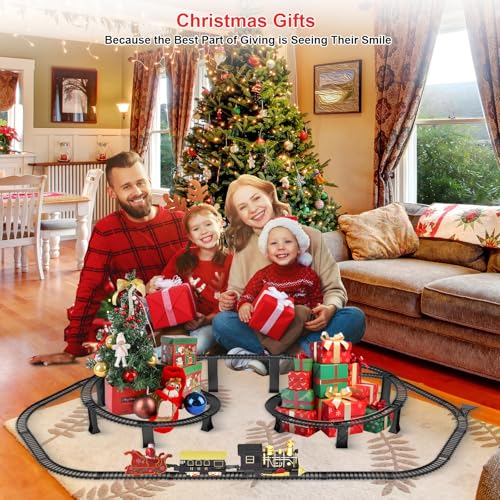 Electric Train Set with 3D Elevated Tracks T5493