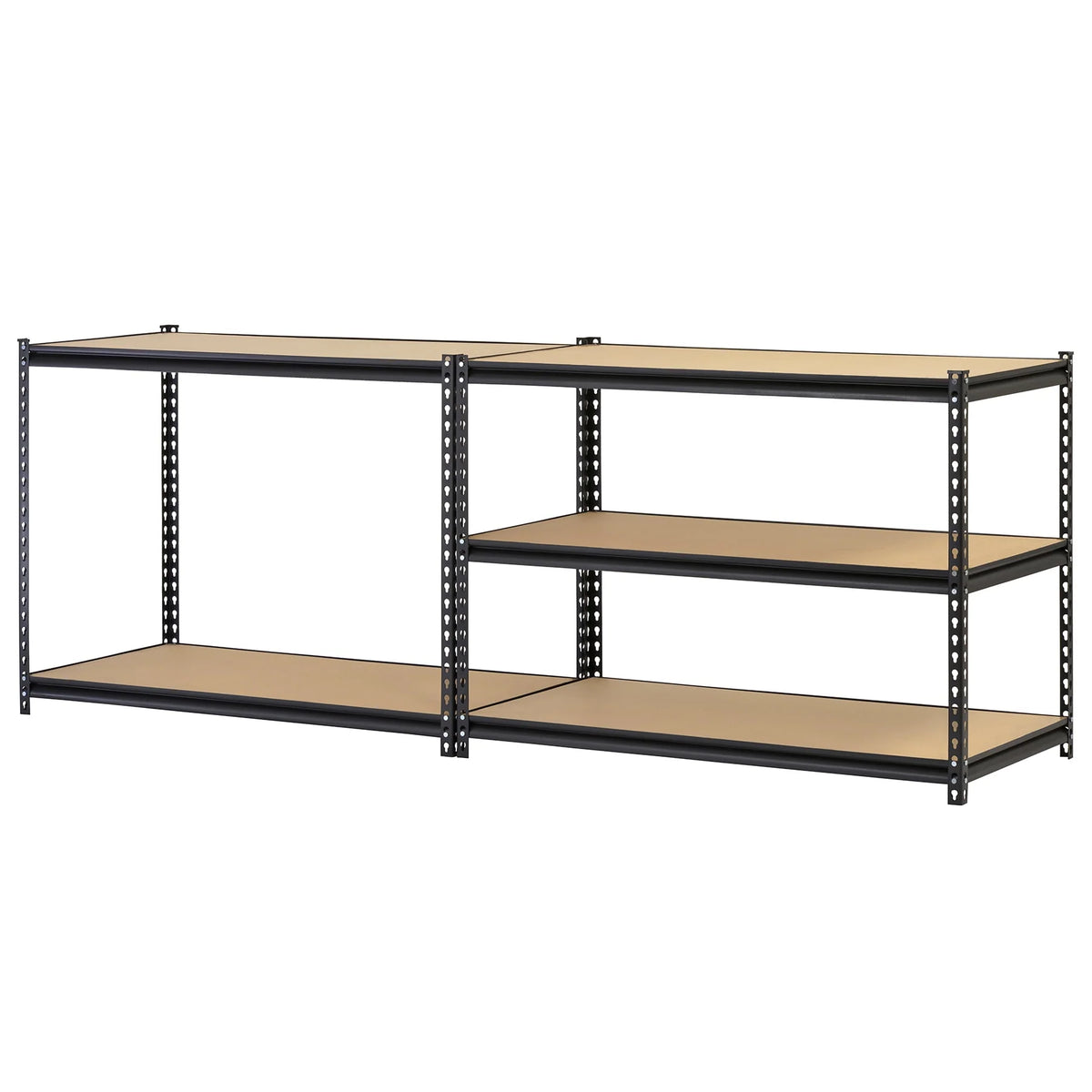 5-Shelf Steel Freestanding Shelving Unit Black H6294