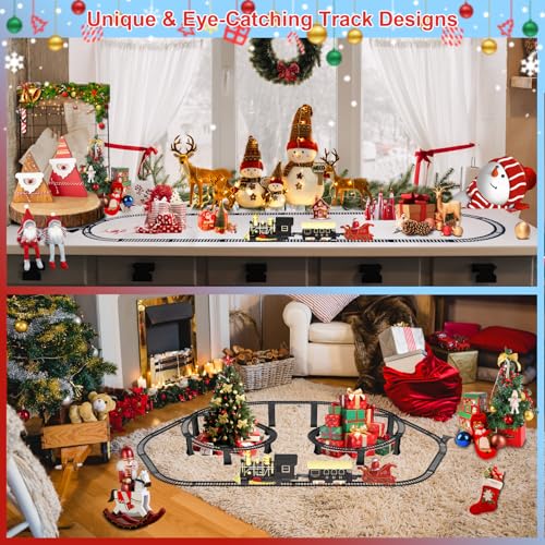 Electric Train Set with 3D Elevated Tracks T5493