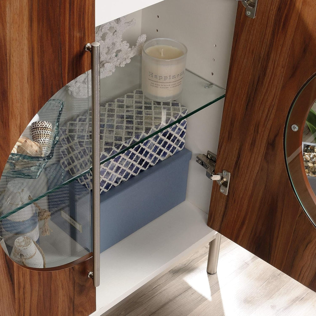 Accent Storage Cabinet Pearl Oak Finish D442