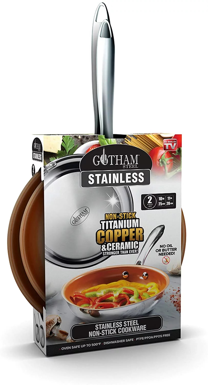 Stainless Steel 2 Pack I8187