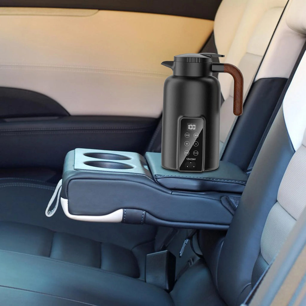 Car Heating Cup Electric Kettle Black X169