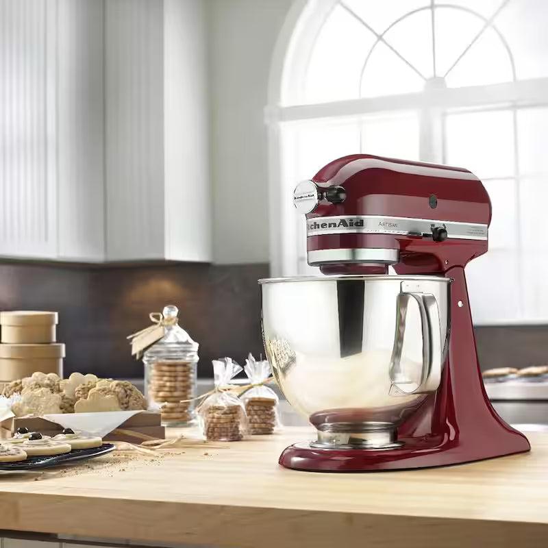 5 Qt. 10-Speed Cinnamon Gloss Stand Mixer with Attachments A773