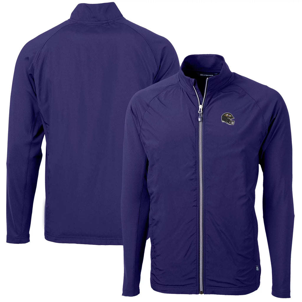 Men's Purple Full-Zip Jacket P6784