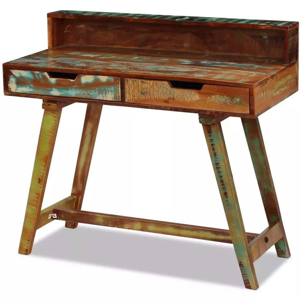 Solid Reclaimed Wood Desk D54001