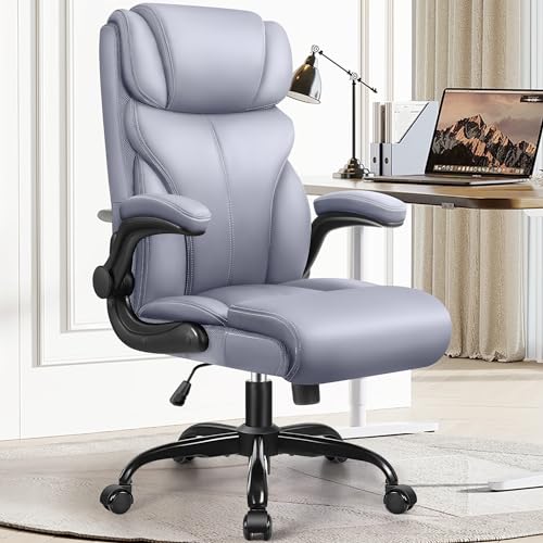 Ergonomic Big and Tall Leather Office Chair K428