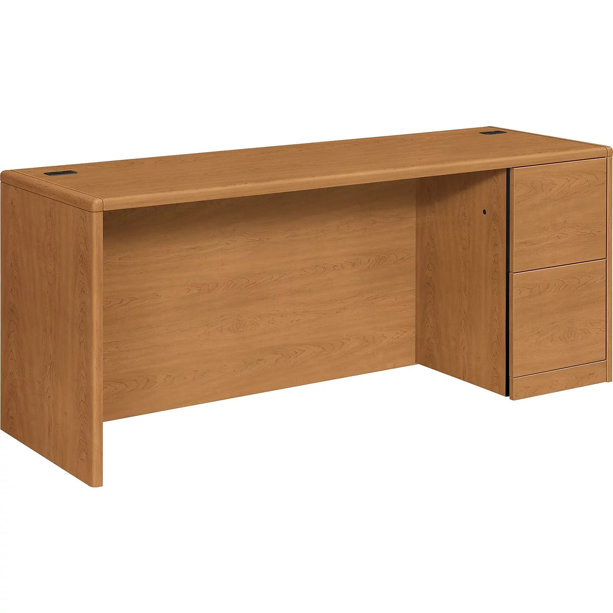 72 in. 2 File Drawer Double Pedestal Credenza with Kneespace S895