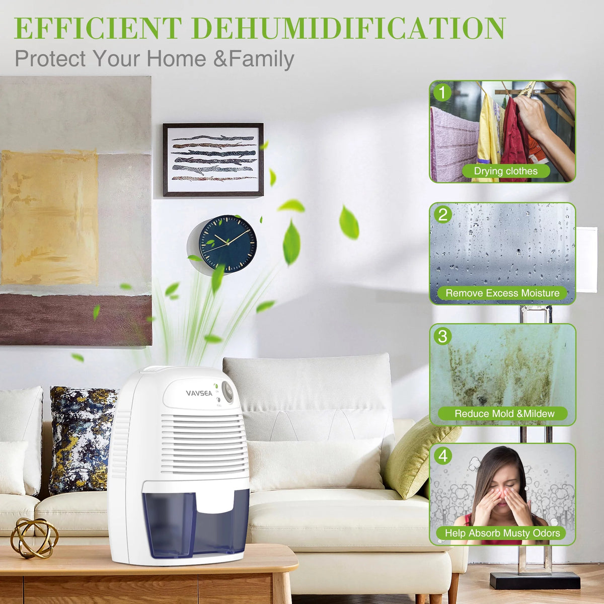 Electric Dehumidifier with Auto Shut off B244239