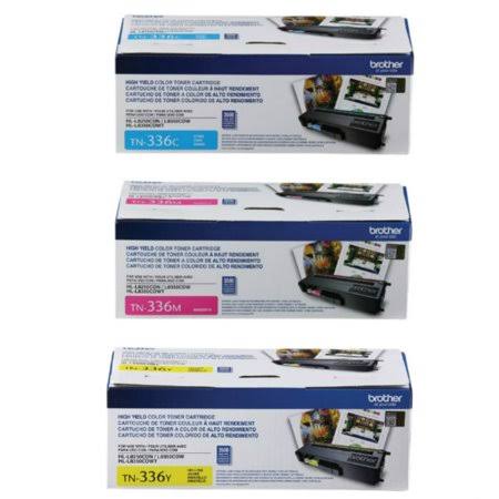 Cyan Magenta Yellow High Yield Toner Cartridge Set U14578