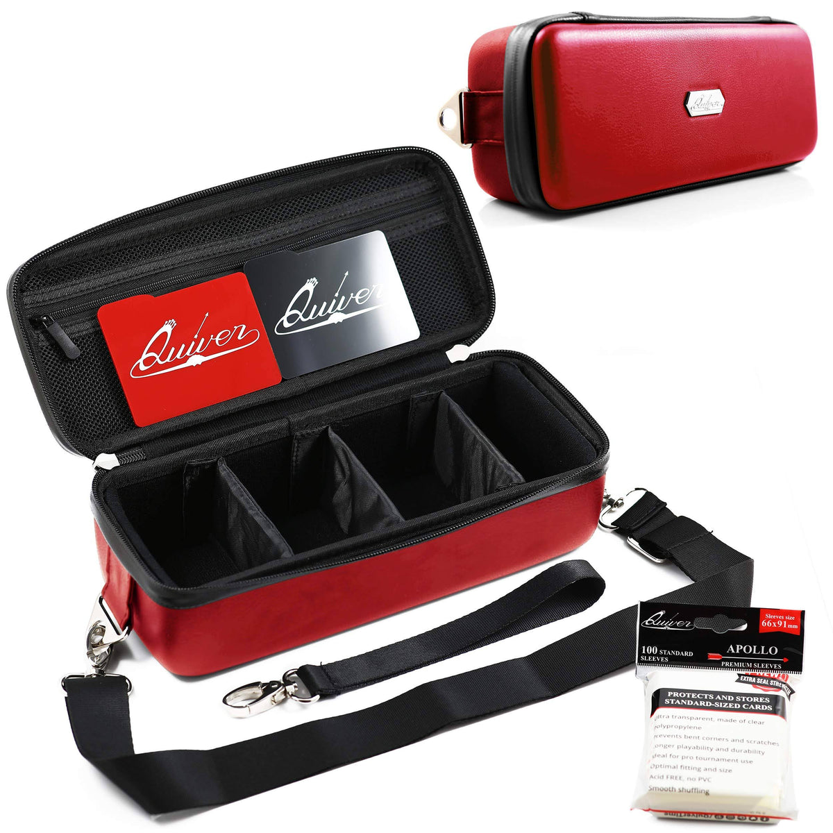 Red Card Carrying Case with Wrist and Shoulder Strap P9747