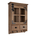 Brown Decorative Wood Wall Cabinet W668388