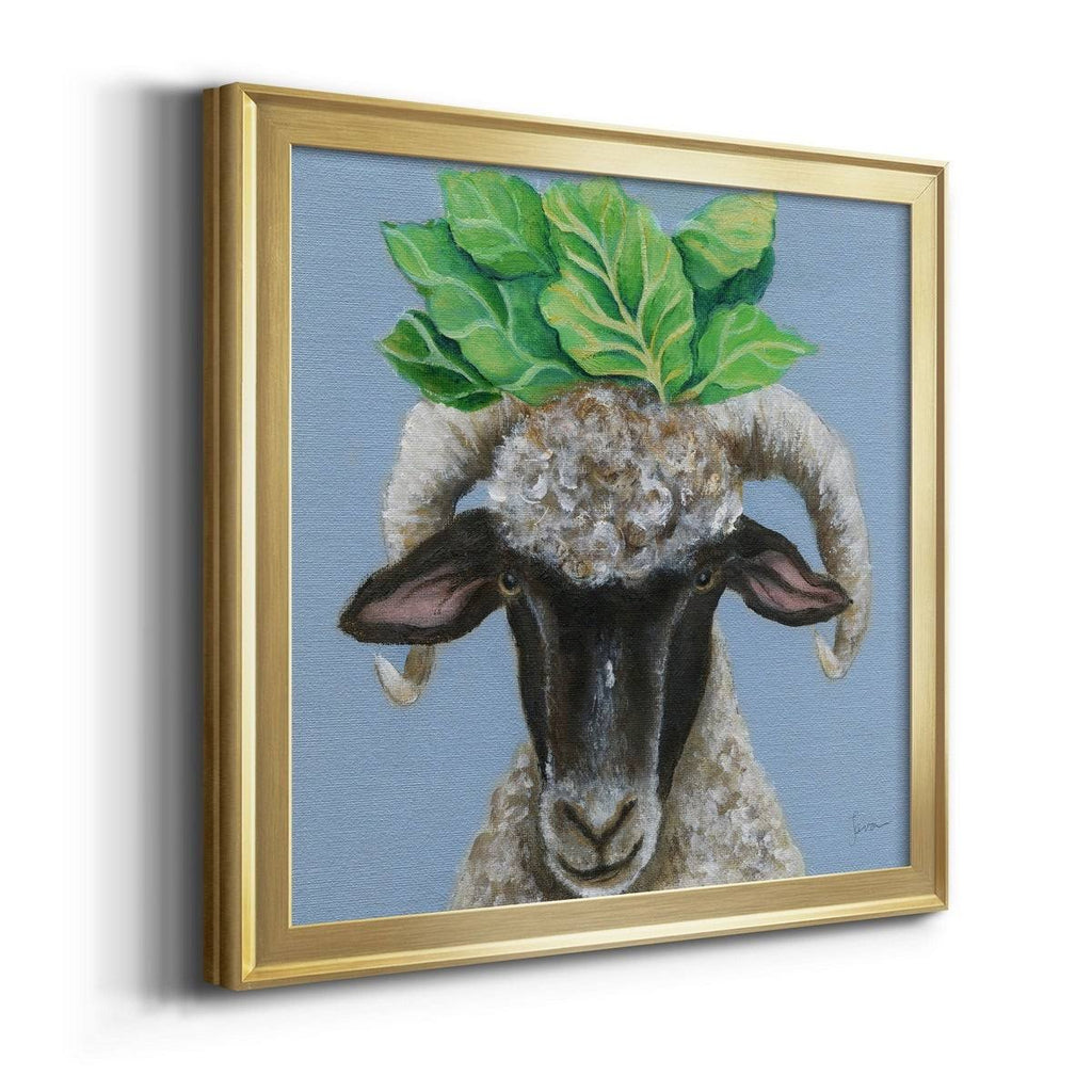 Black 28x28 Framed Canvas J7529